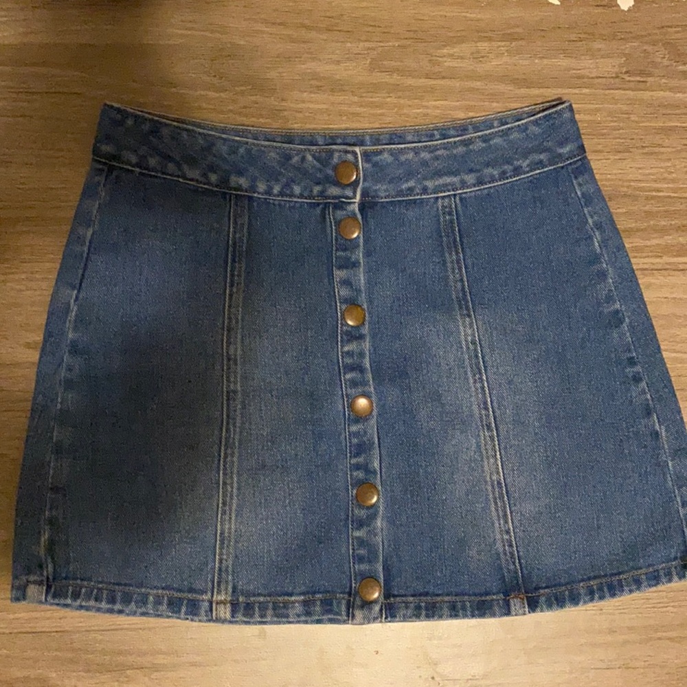 Denim skirt